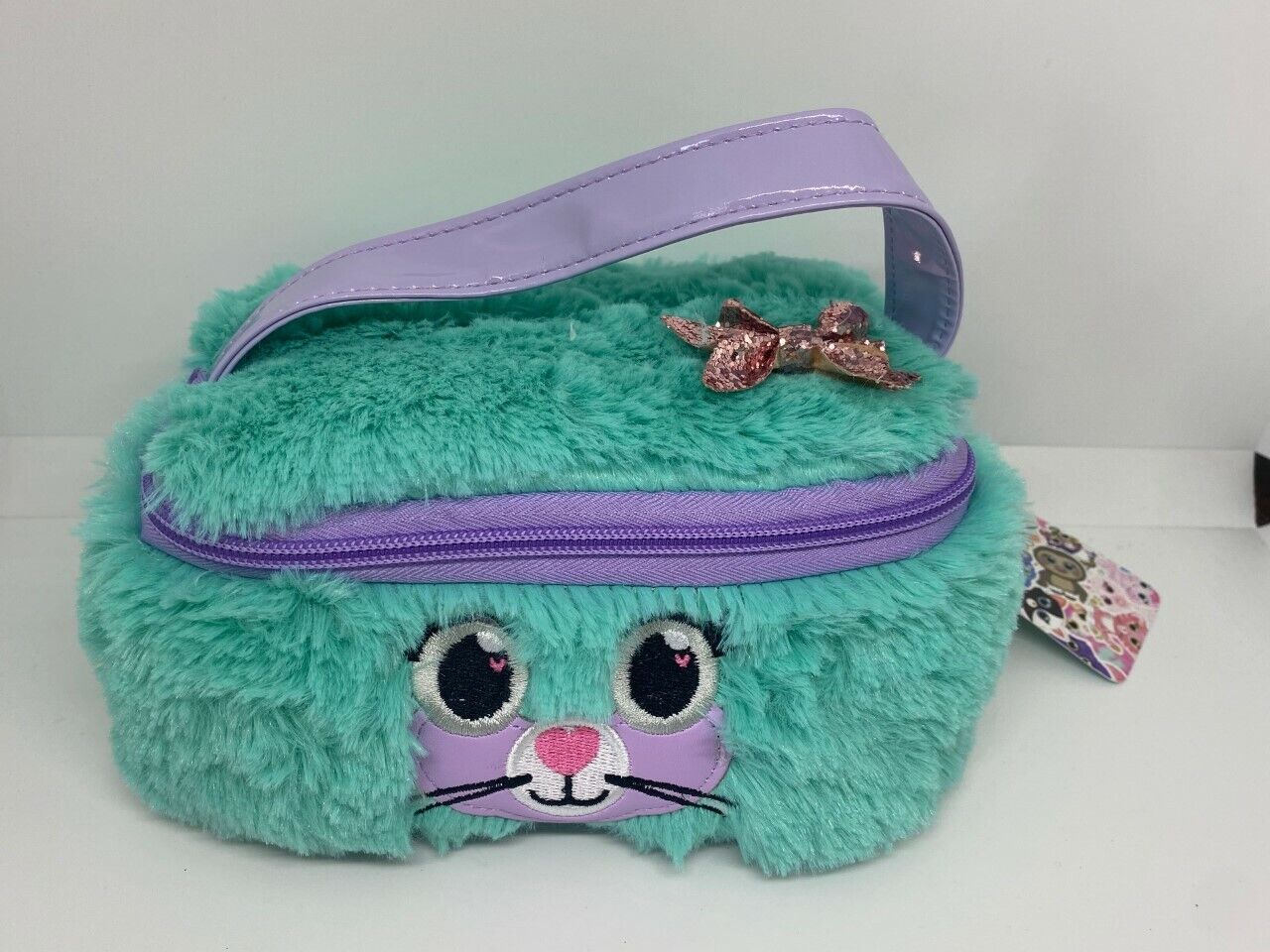 PELUCHE PORTA OGGETTI TUTTO TROUSSE BORSA DONNA POCHETTE TRUCCO MATITE DONNA