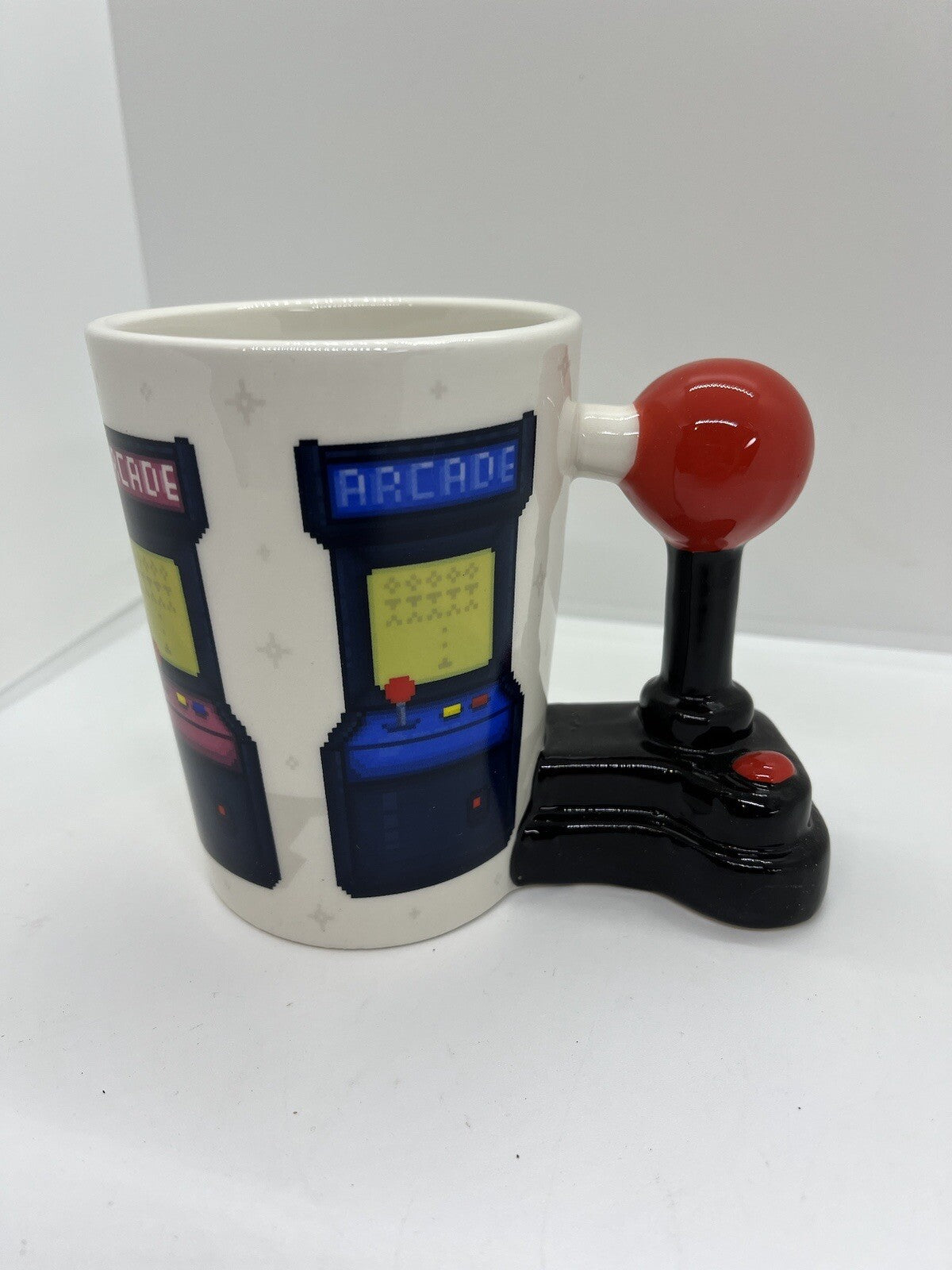 Tazza 3D manico controller arcade ceramica mug game vintage