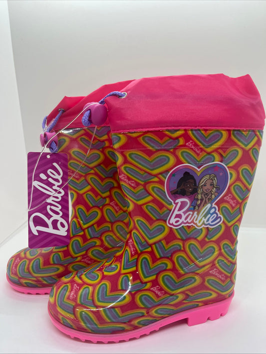 Stivali di gomma barbie pioggia bambini
