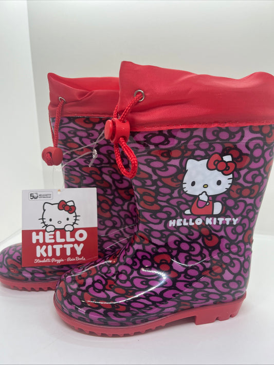 Stivali di gomma hello kitty pioggia sanrio bambini