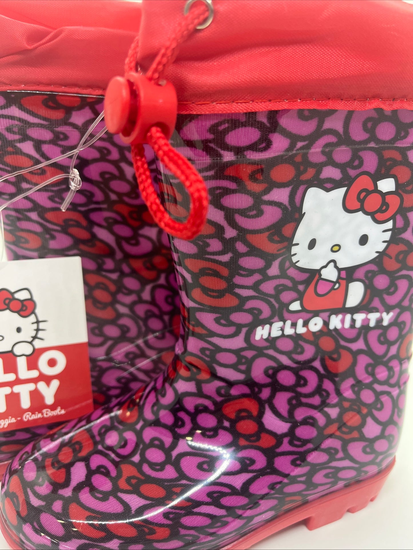 Stivali di gomma hello kitty pioggia sanrio bambini