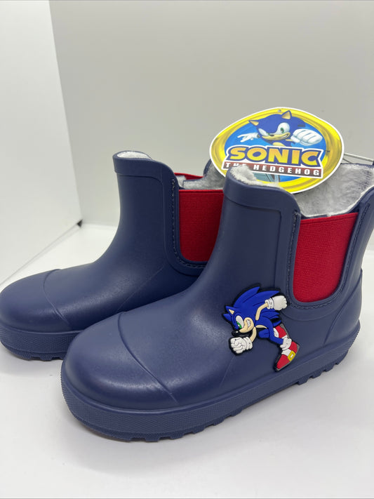 Stivali di gomma Sonic pioggia bambini