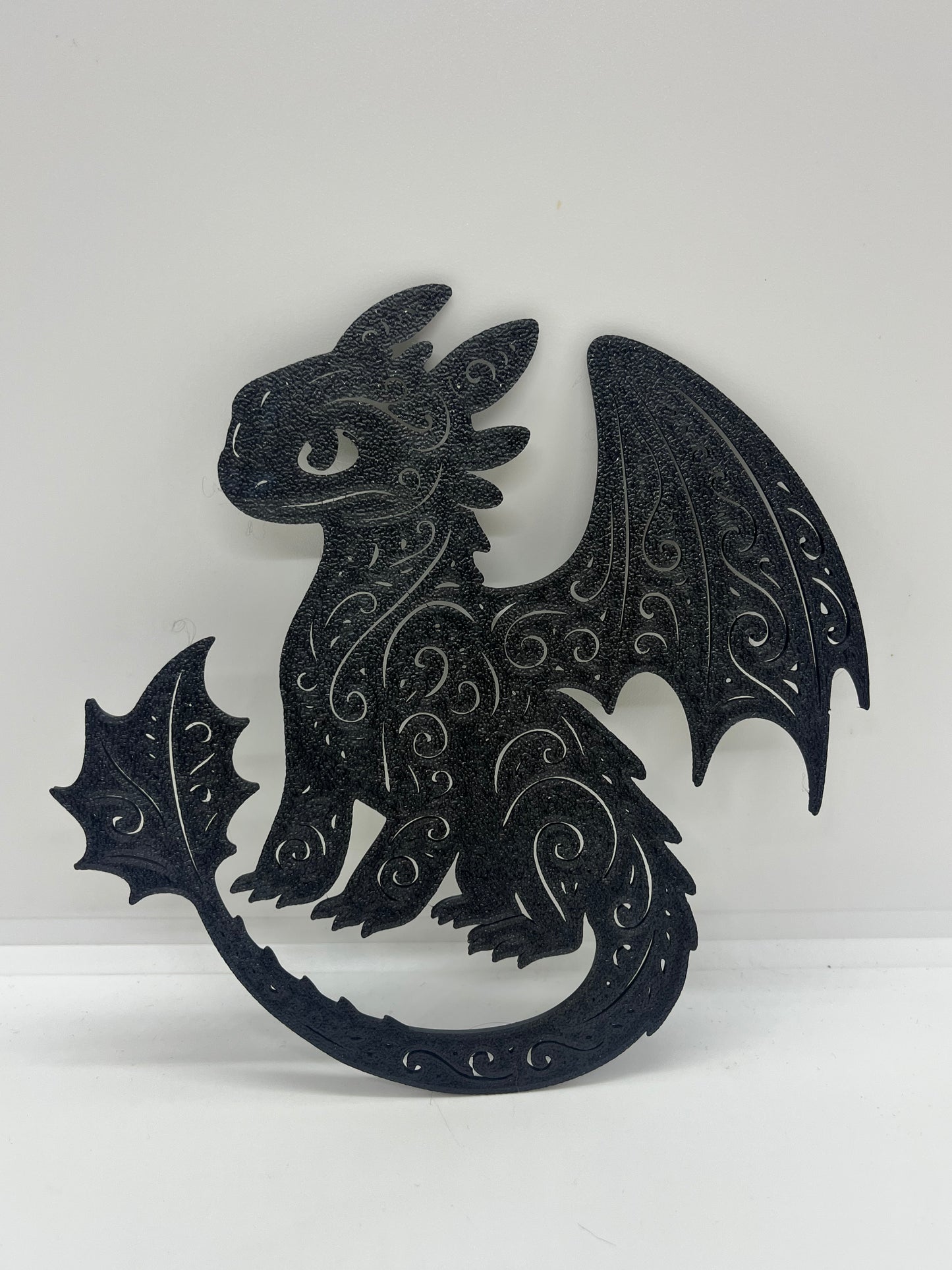 decorazione da parete wall art arte da muro casa drago dragon trainer 14,5x14