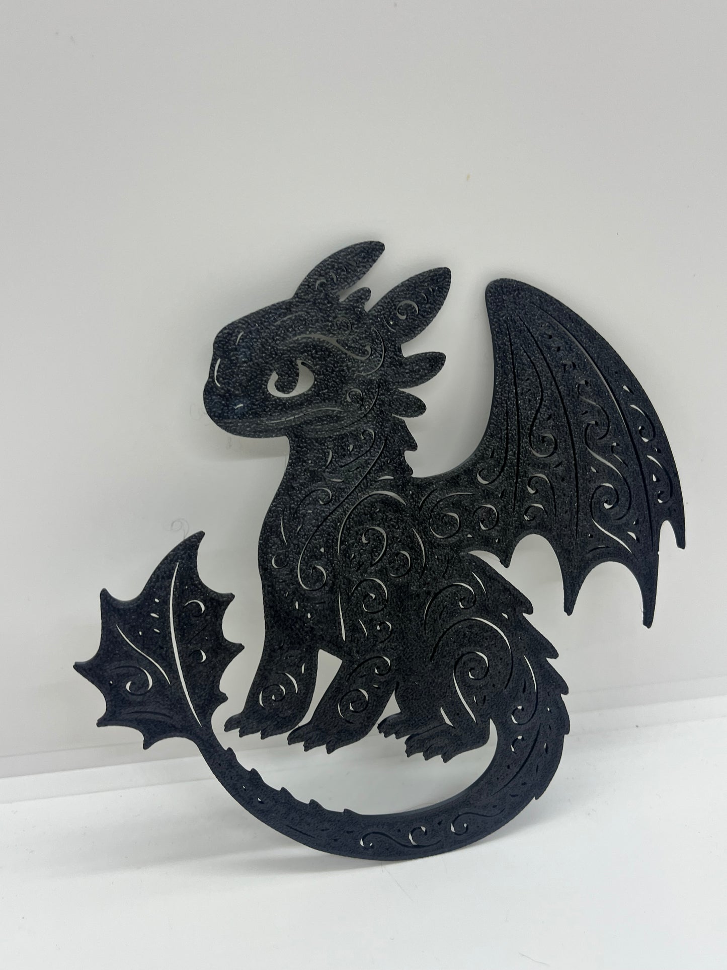 decorazione da parete wall art arte da muro casa drago dragon trainer 14,5x14