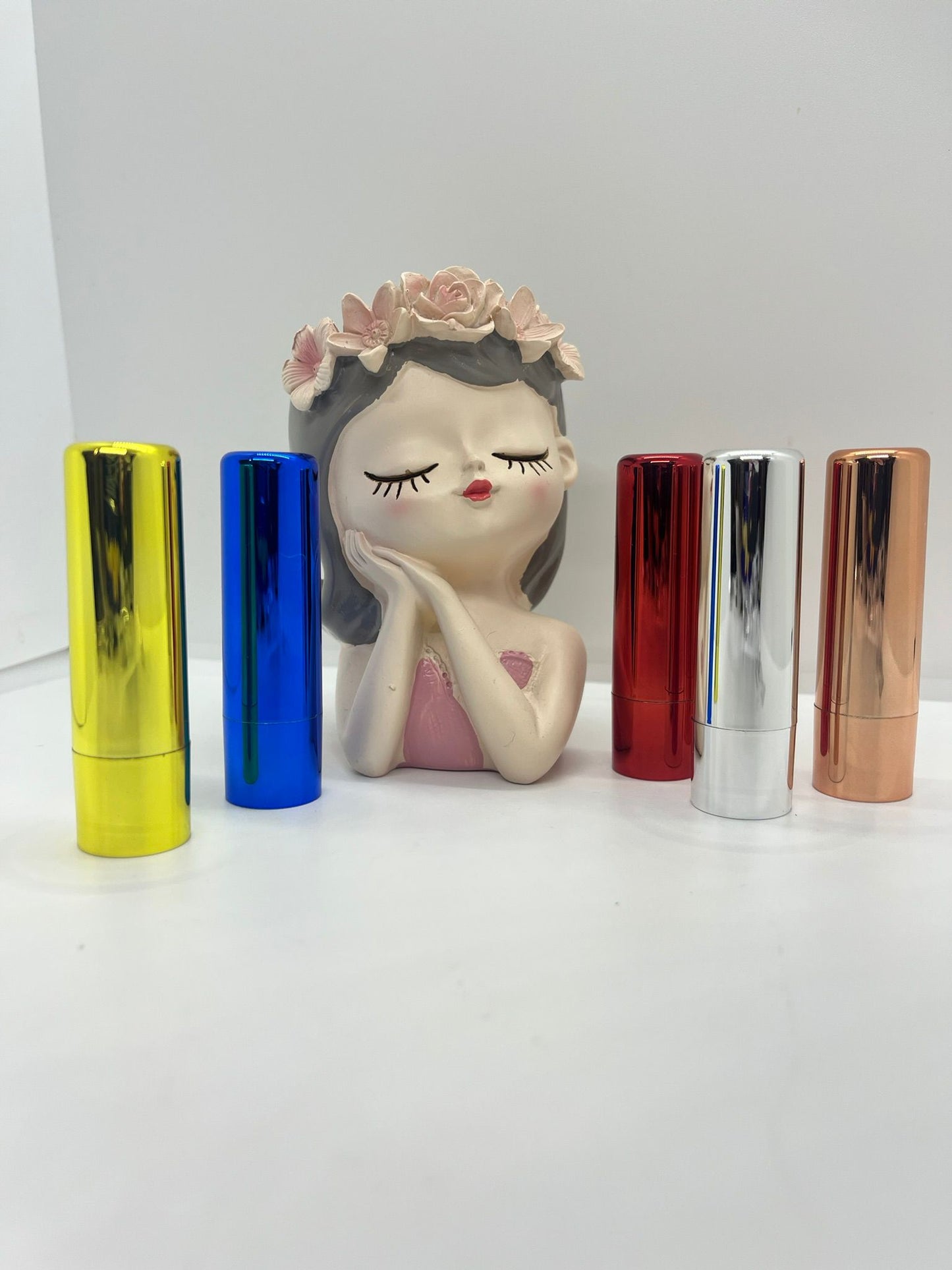 balsamo labbra neutro personalizzato con nome vinile con glitter personalizzabile