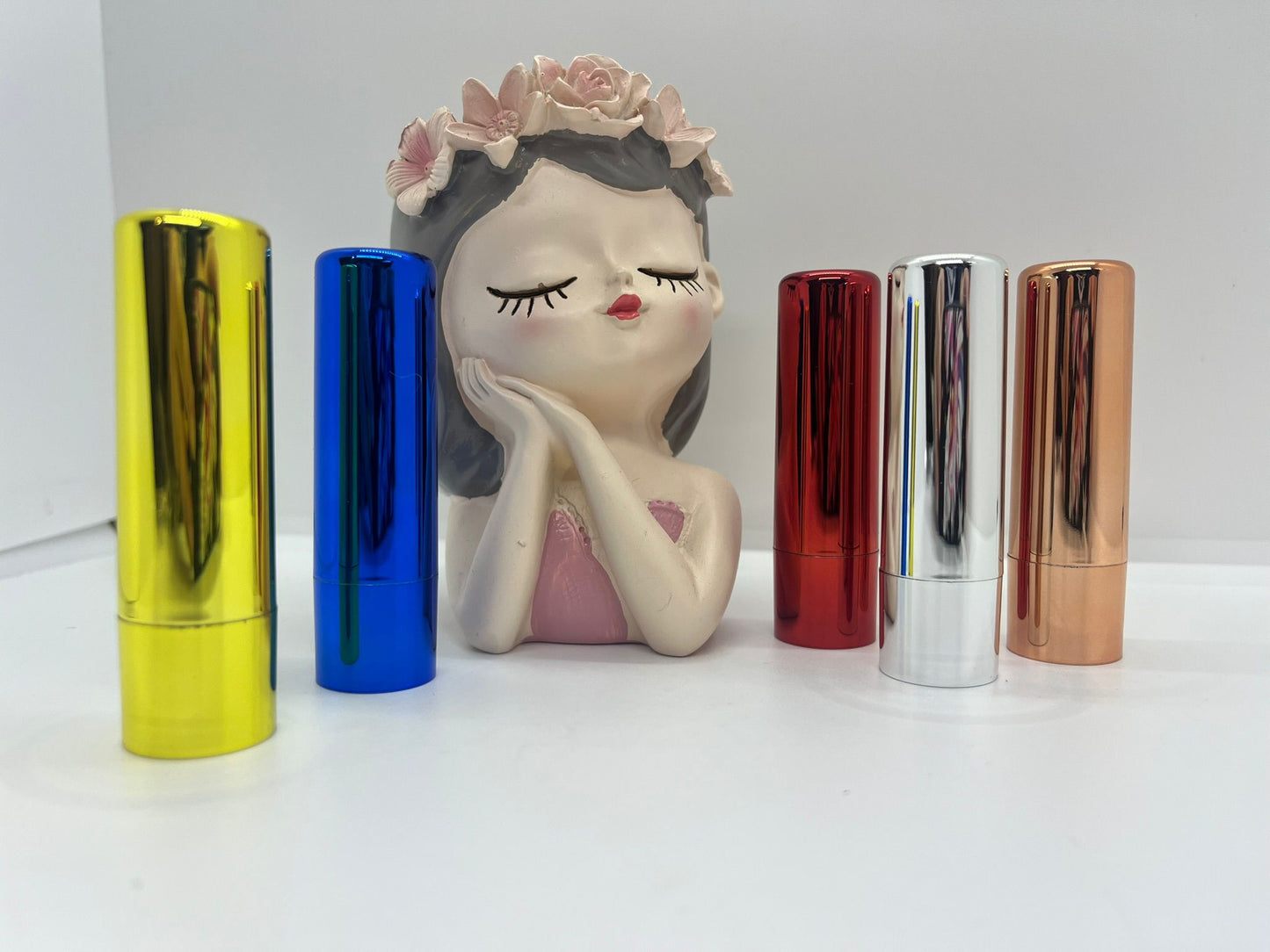 balsamo labbra neutro personalizzato con nome vinile con glitter personalizzabile