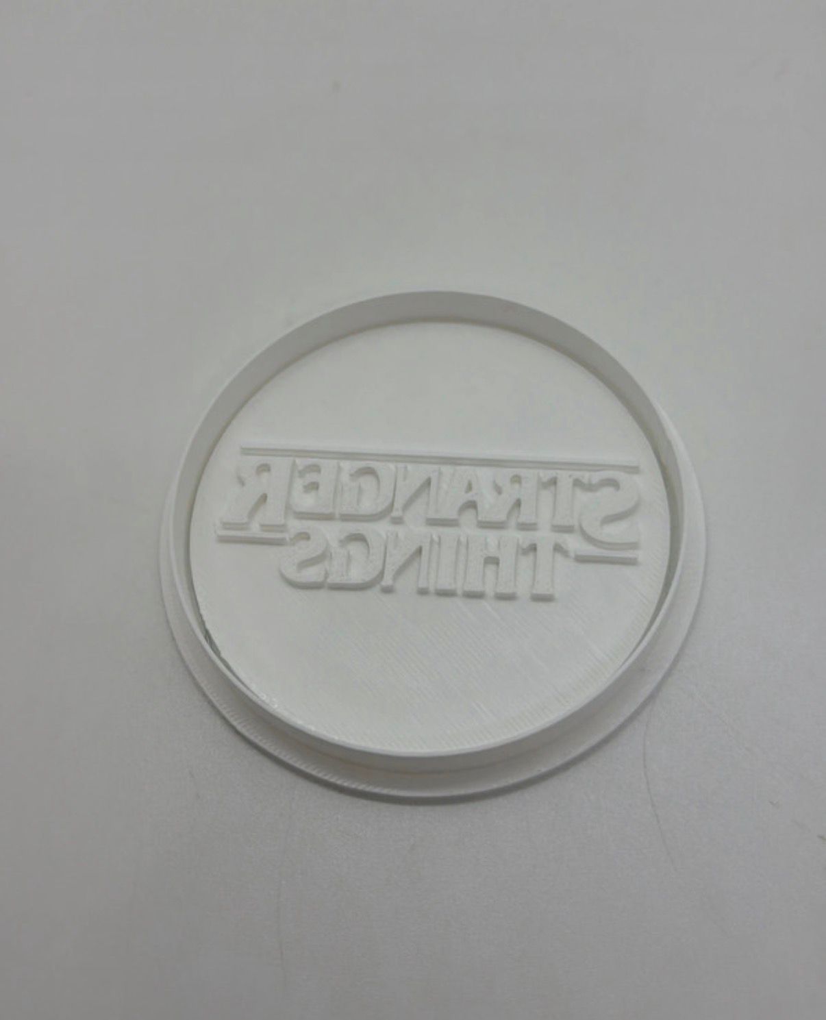 decorazione biscotti cake stamp stampino gadget  STRANGER THINGS 7 cm