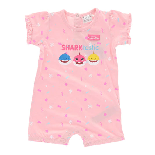 pagliaccetto tutina da neonato newborn rosa baby shark 3 6 12 18  mesi