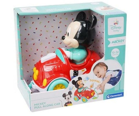 Clementoni disney bambino Mickey auto da traino baby topolino