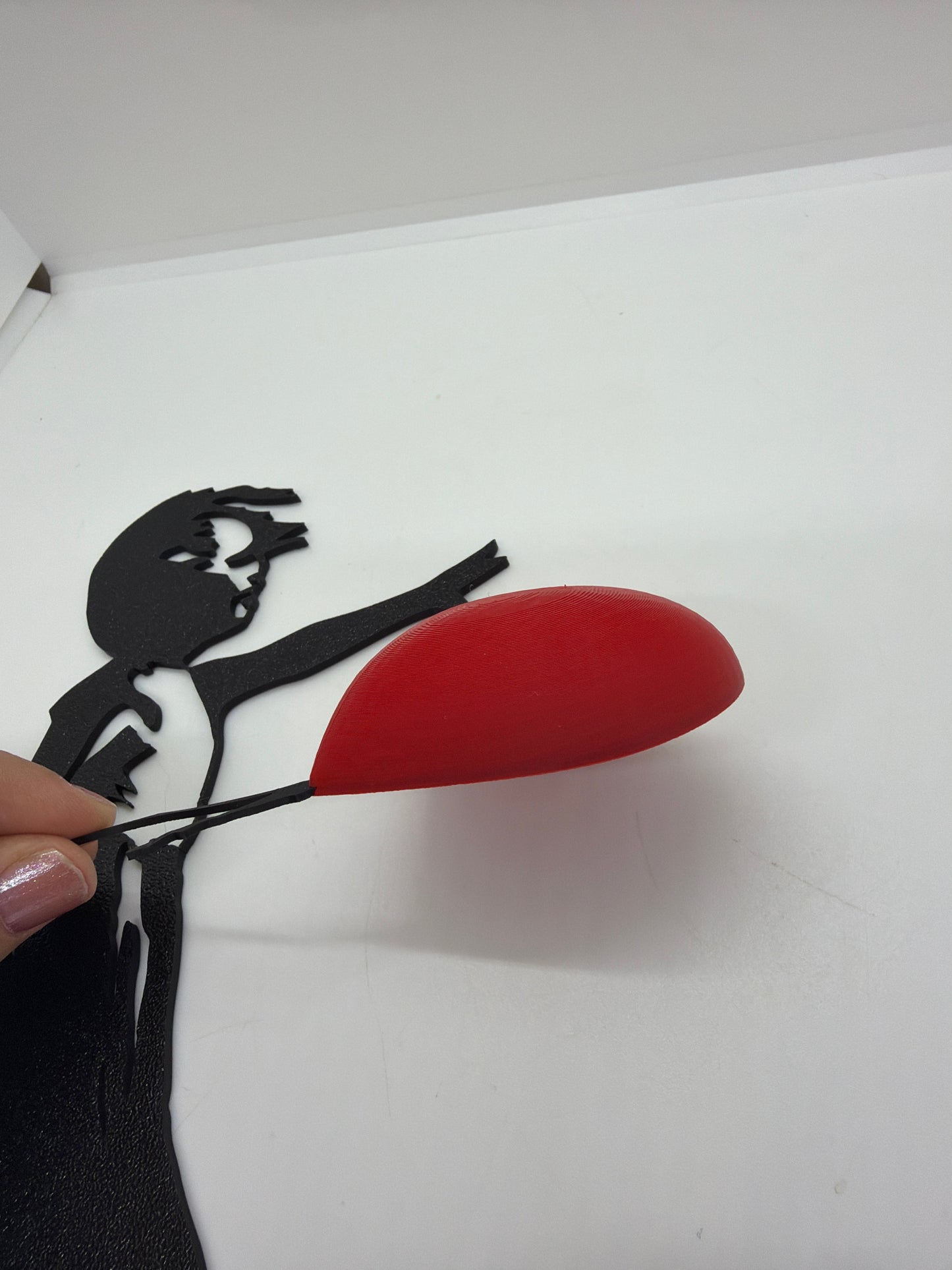 decorazione da parete wall art arte muro casa bambina con il palloncino