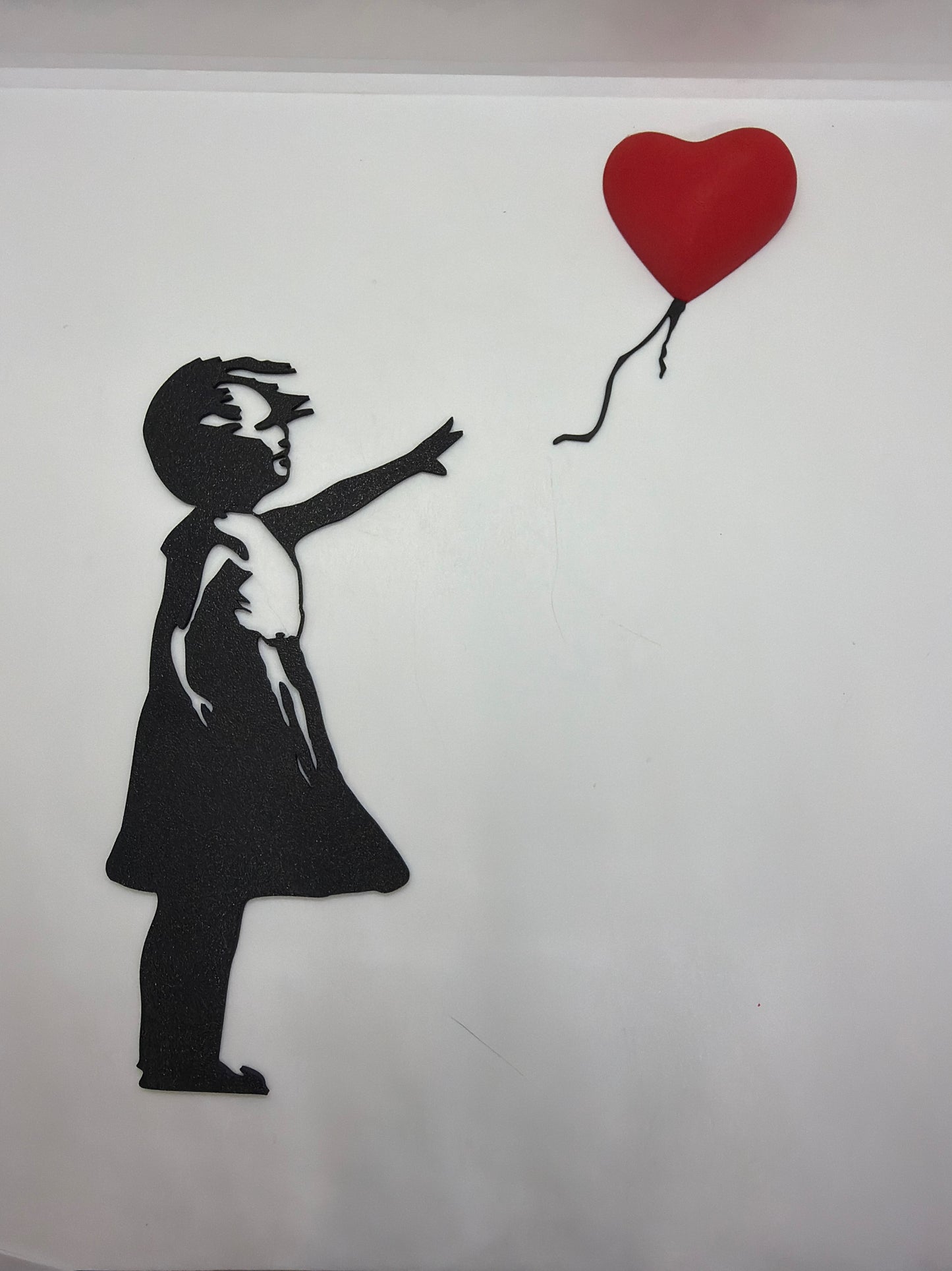 decorazione da parete wall art arte muro casa bambina con il palloncino