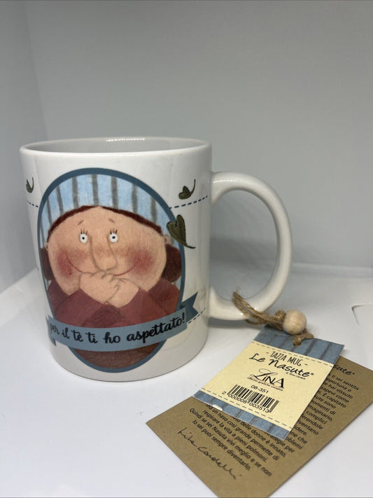 tazza mug le nasute Biscotti finiti divertenti regalo