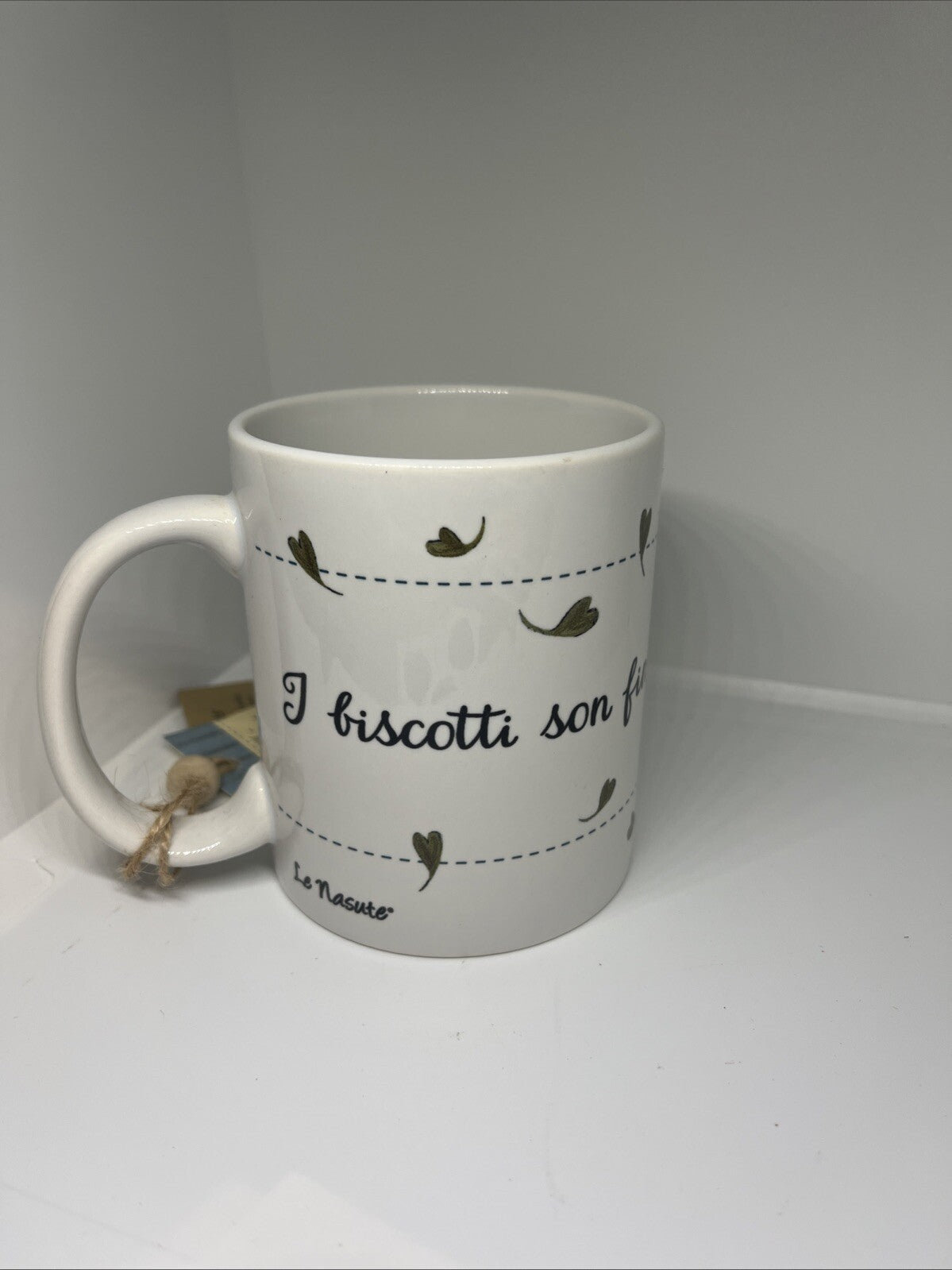 tazza mug le nasute Biscotti finiti divertenti regalo