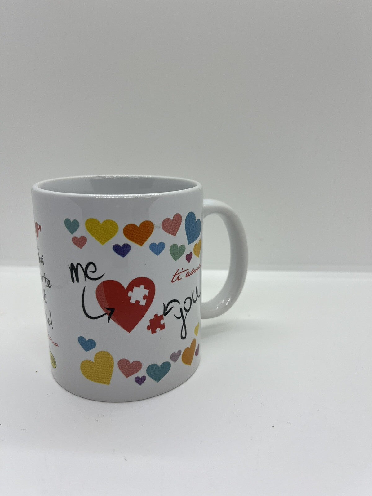 tazza amore ti amo you and me sei parte di me regalo san valentino