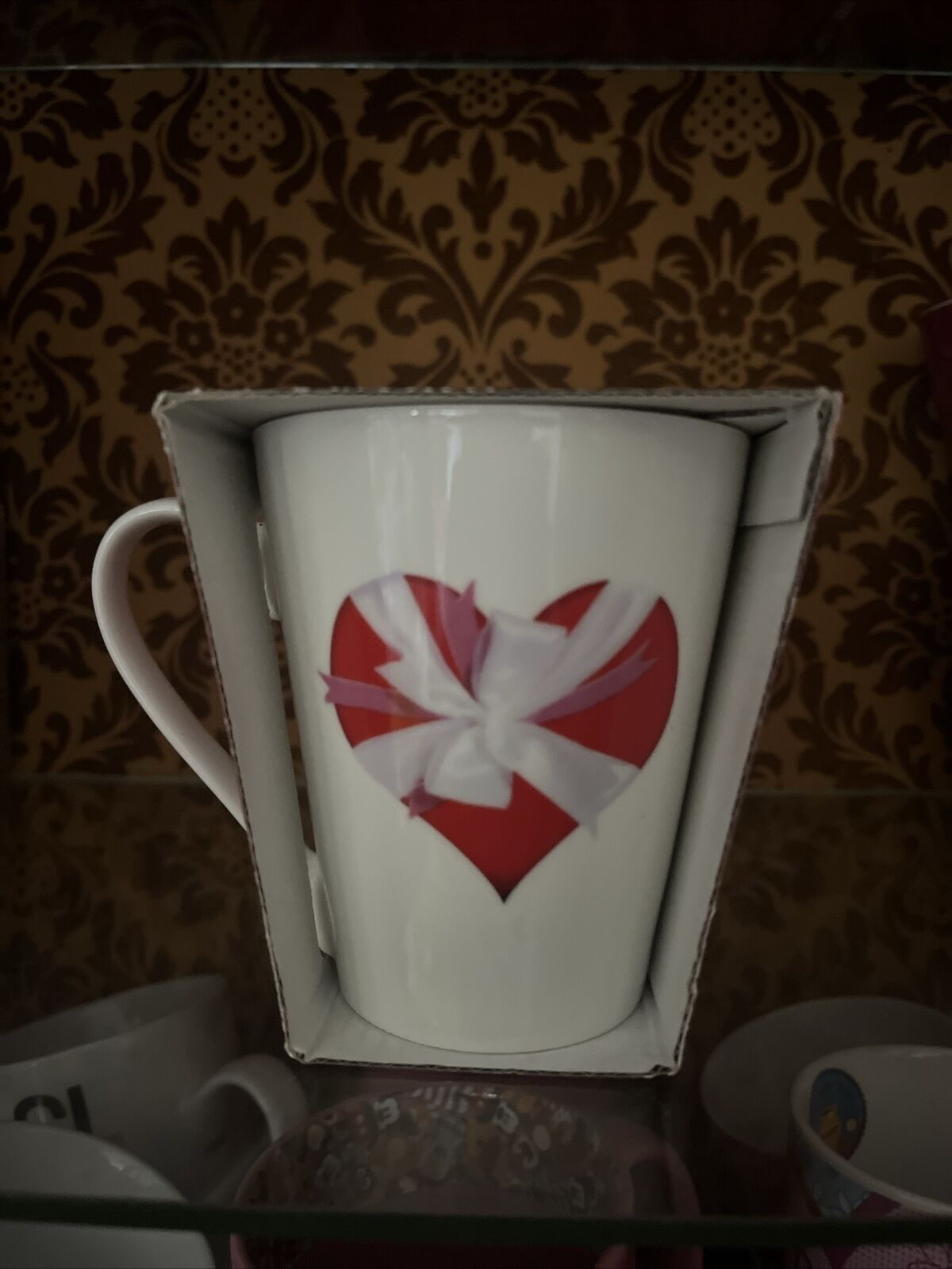 tazza dell'amore cuori cuore colazione love festa anniversario frase ti amo