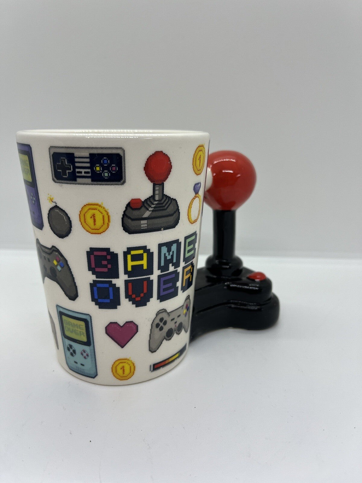 Tazza 3D manico controller arcade ceramica mug game vintage