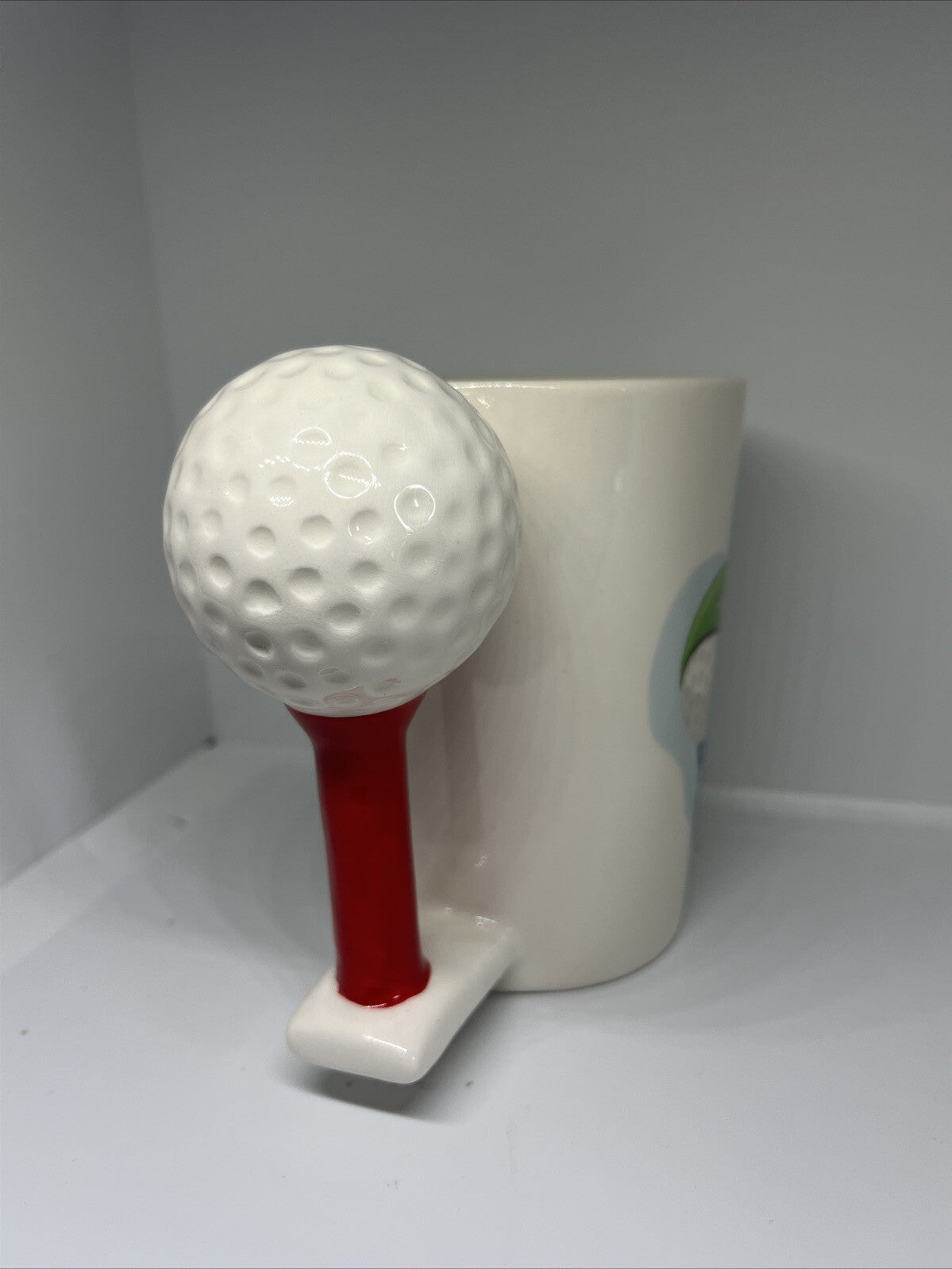 tazza colazione 3d mug sport passione golf manico pallina