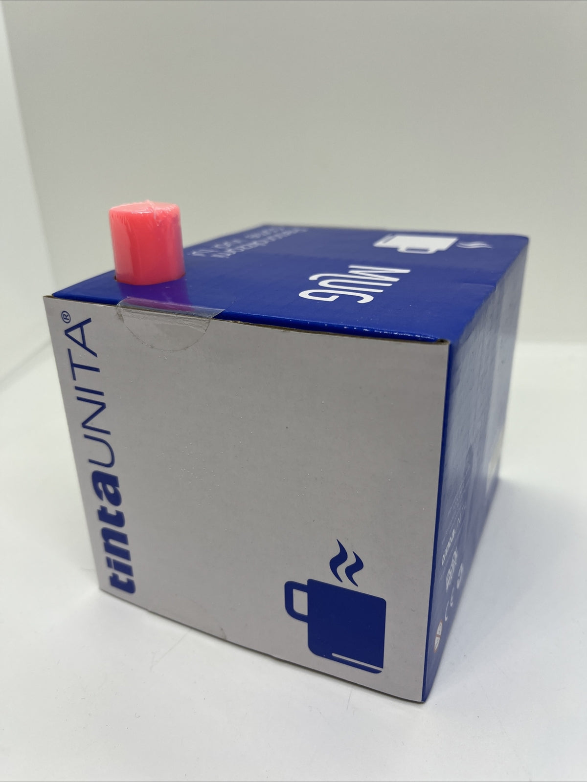 Tazza bianco nero ceramica tinta unita personalizzabile Pilot Pintor rosa