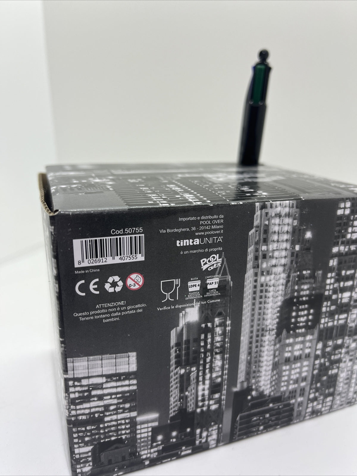 Tazza ceramica tinta unita e bic multicolor colazione I’m So Perfect