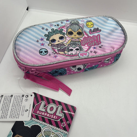 astuccio ovale bauletto scuola LOL con divisorio lol surprise ADORBS!