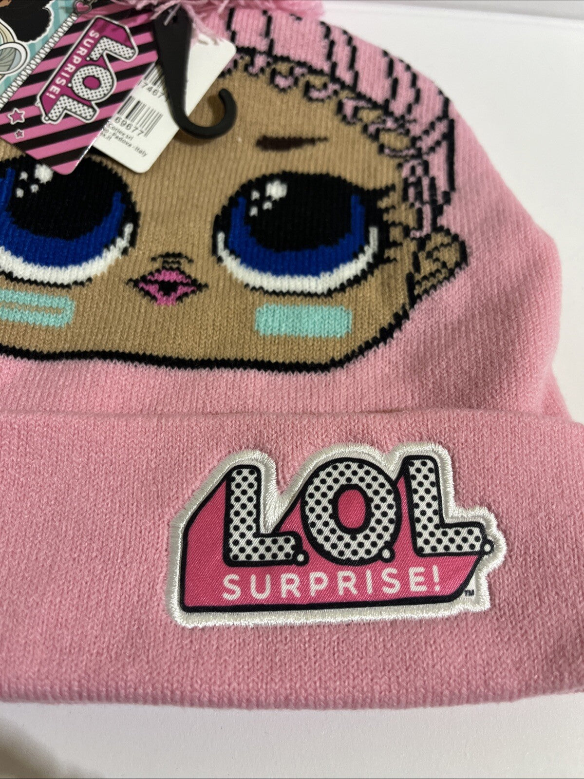 berretto Lol surprise bambina cappello Tg 54 morbido caldo pon pon