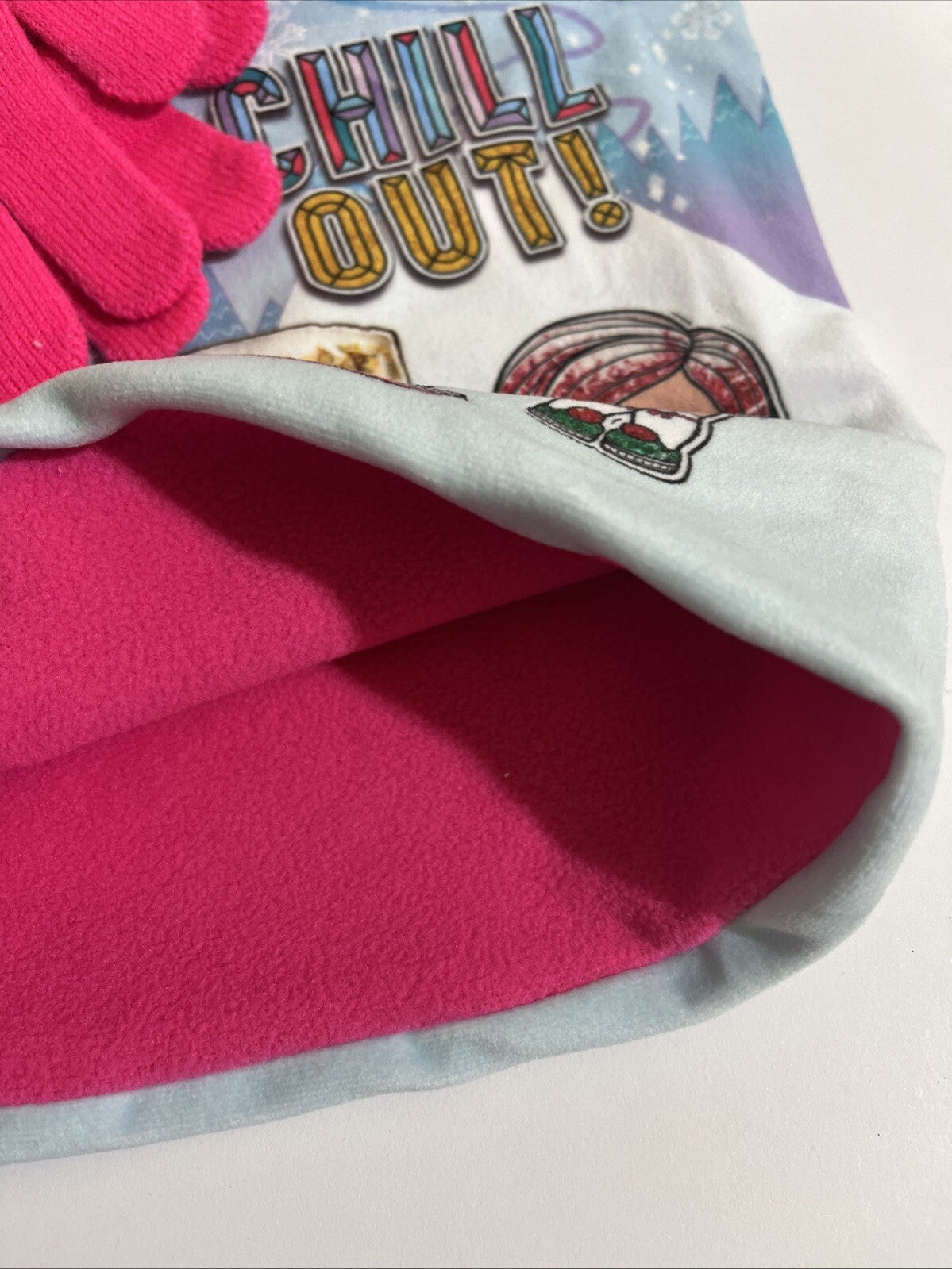 berretto collo guanti Lol surprise bambina cappello Tg 56 morbido caldo sciarpa