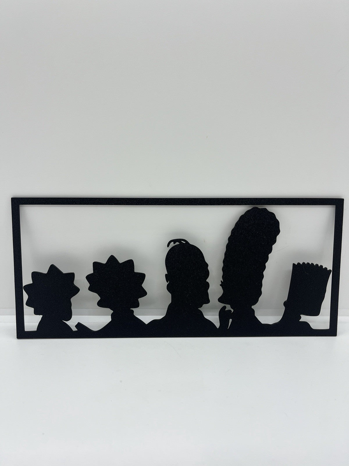 decorazione da parete wall art arte da muro famiglia Simpson Homer PLA
