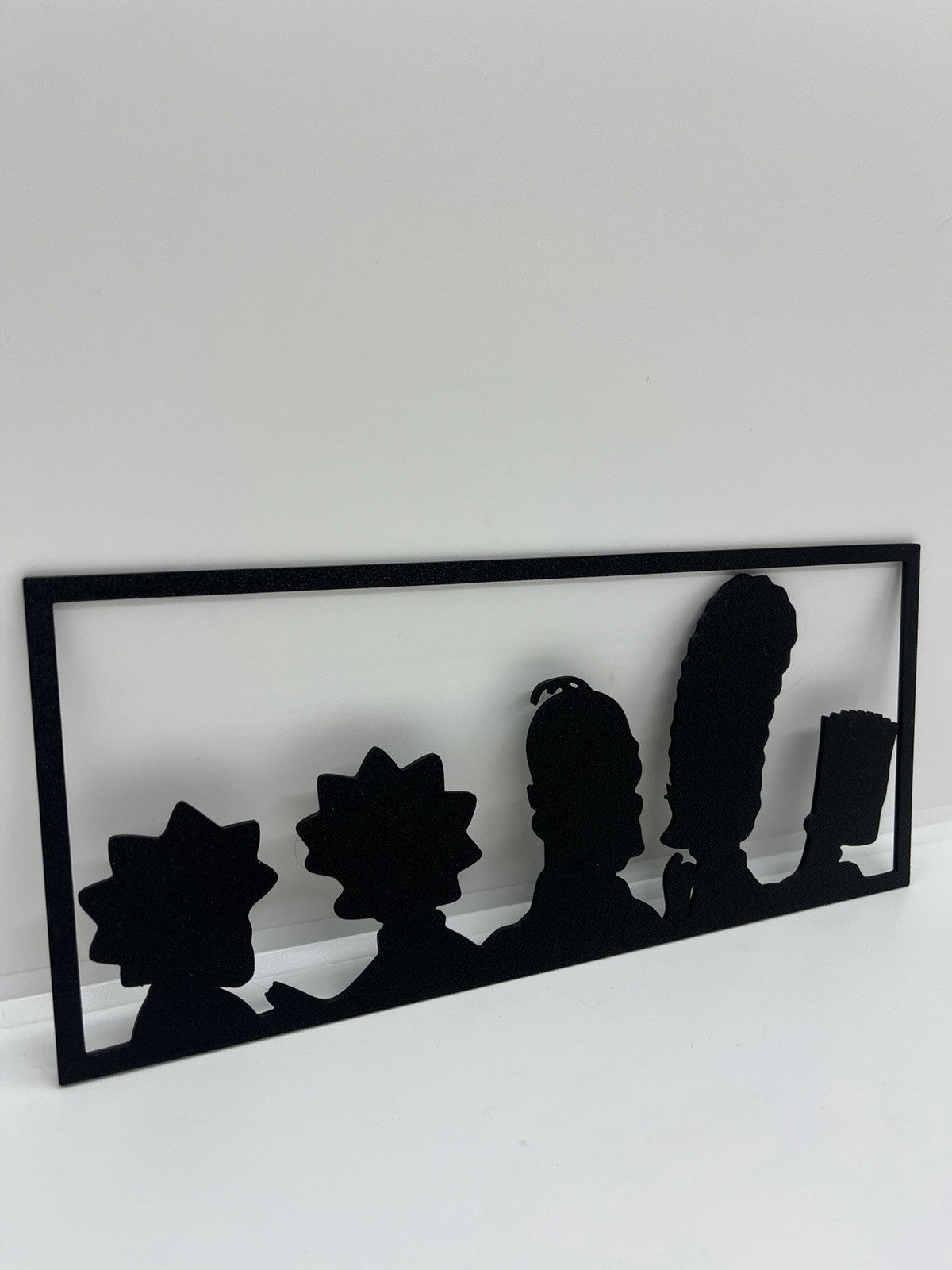 decorazione da parete wall art arte da muro famiglia Simpson Homer PLA
