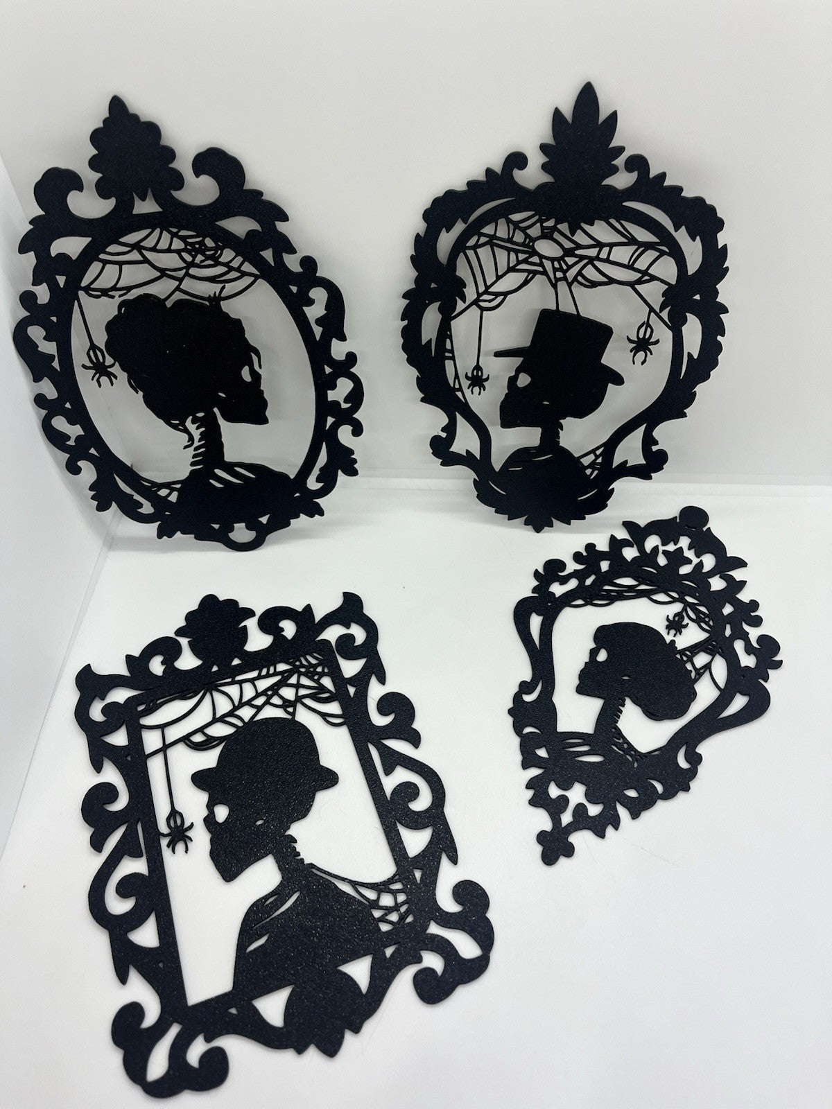 decorazione da parete wall art arte da muro casa halloween quadro scheletro pla