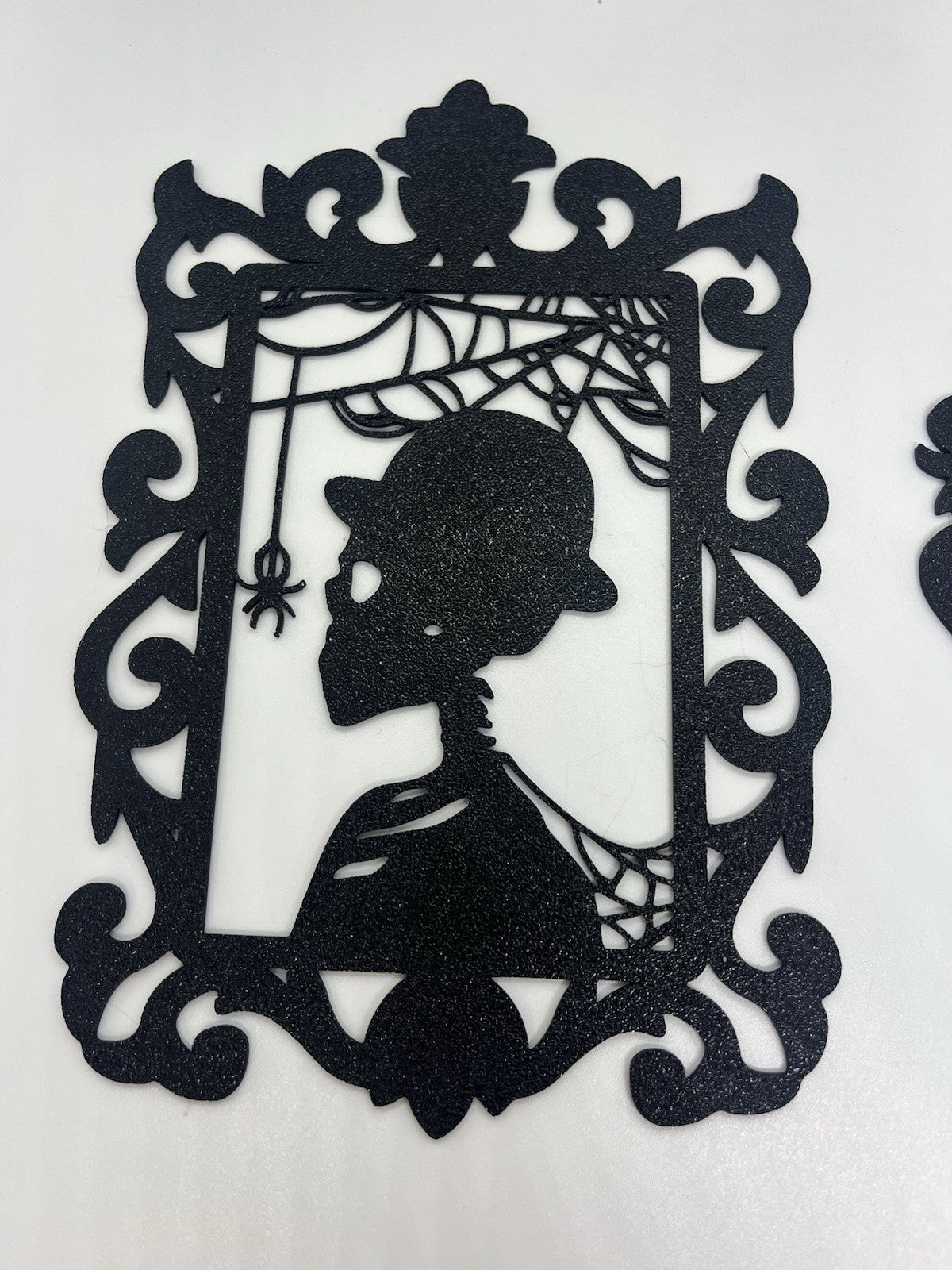 decorazione da parete wall art arte da muro casa halloween quadro scheletro pla