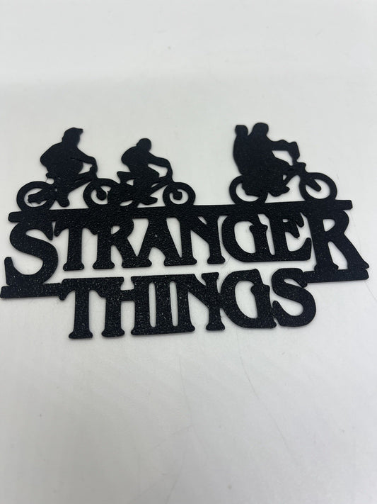 decorazione da parete wall art arte da muro casa STRANGER THINGS scritta PLA