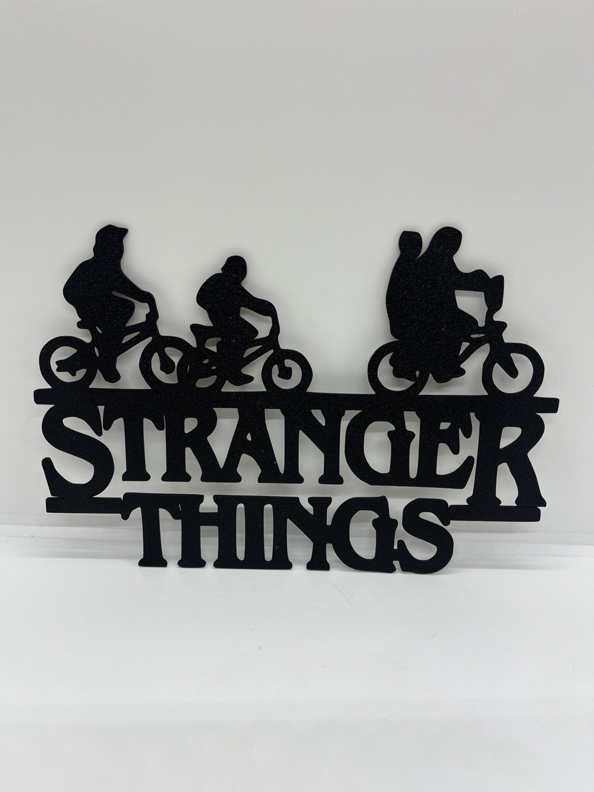 decorazione da parete wall art arte da muro casa STRANGER THINGS scritta PLA