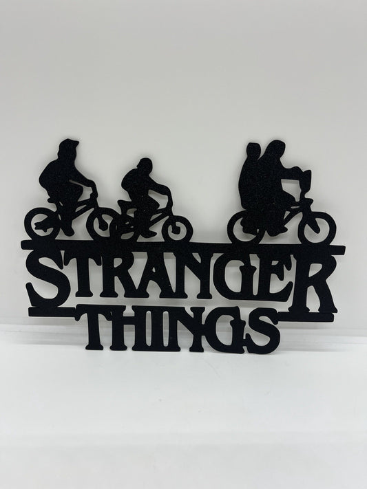 decorazione da parete wall art arte da muro casa STRANGER THINGS scritta PLA