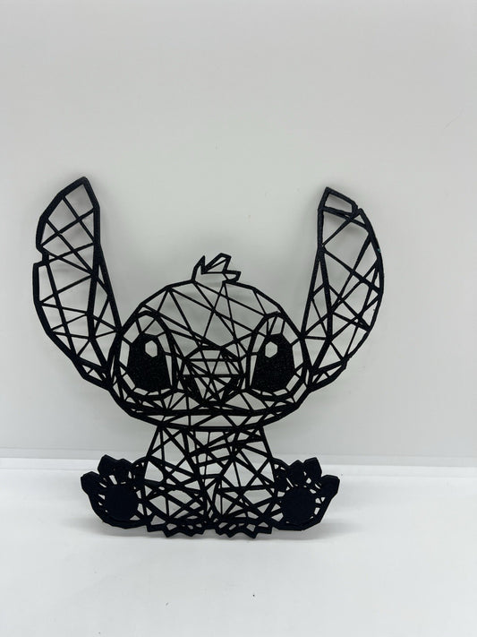 decorazione da parete wall art arte da muro casa stitch geometrico PLA