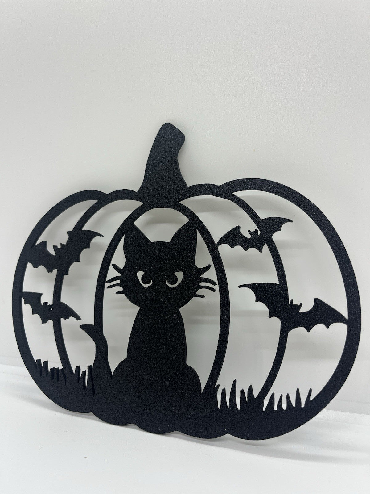 decorazione da parete wall art arte da muro casa halloween zucca gatto nero PLA