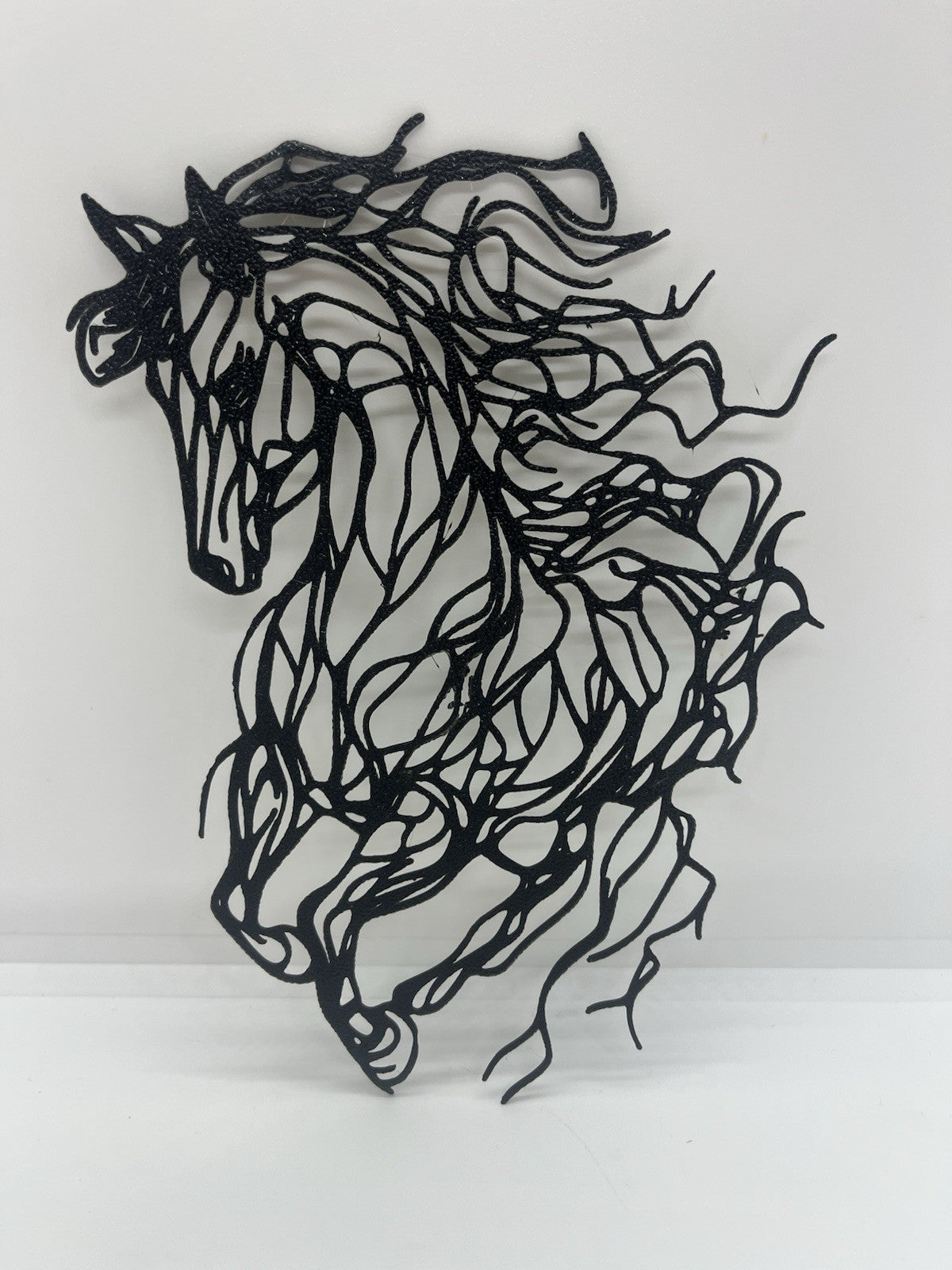 decorazione da parete wall art arte da muro casa cavallo horse equitazione PLA