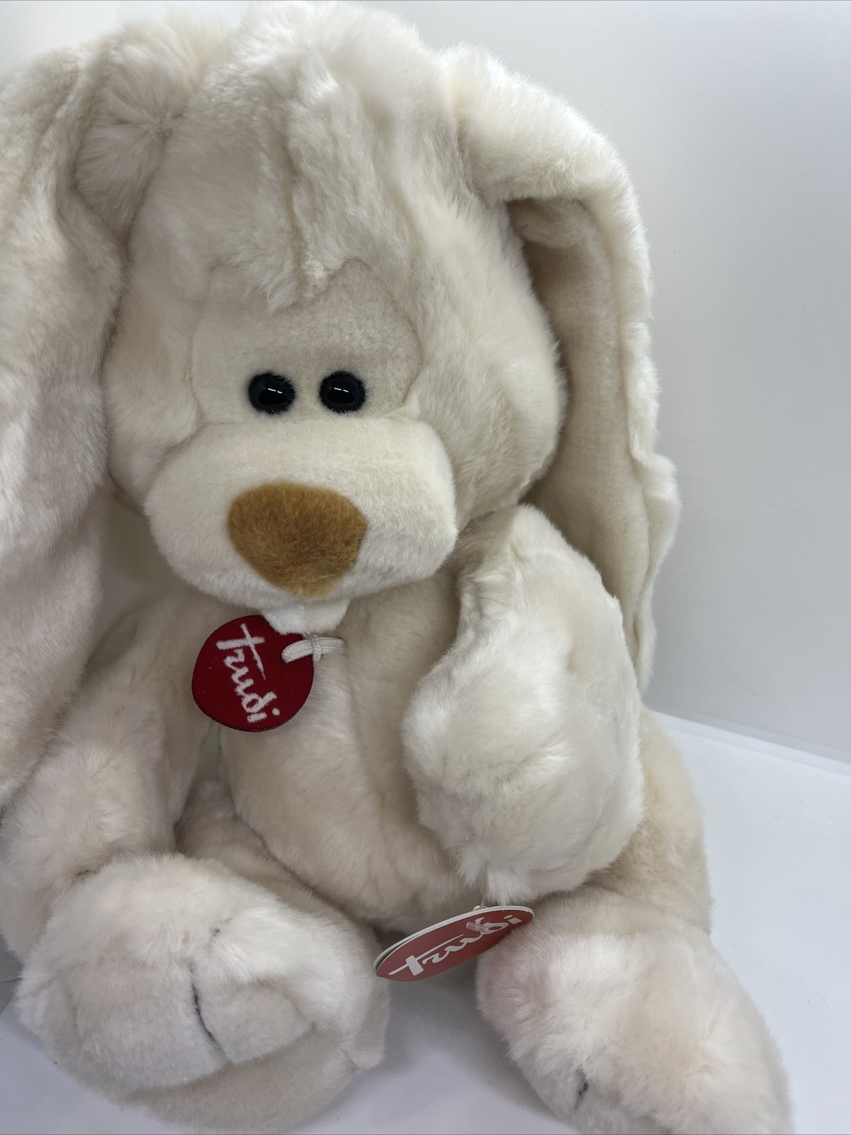 coniglio TRUDI Virgilio 40 cm nuovopeluche morbido