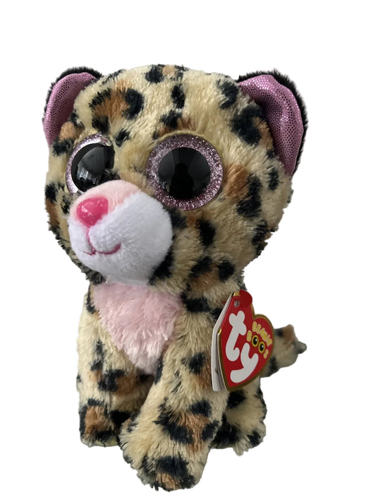 PELUCHE TY BEANIE BOOS LEOPARDO 15 CM 8 AGOSTO LIVVIE