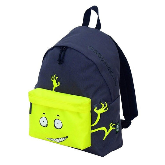zaino bastardidentro americano nero giall by seven leggero comodo scuola vacanza