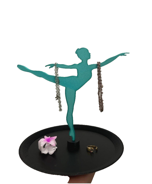 decorazione portagioielli porta gioielli bijou ballerina danza classica in PLA