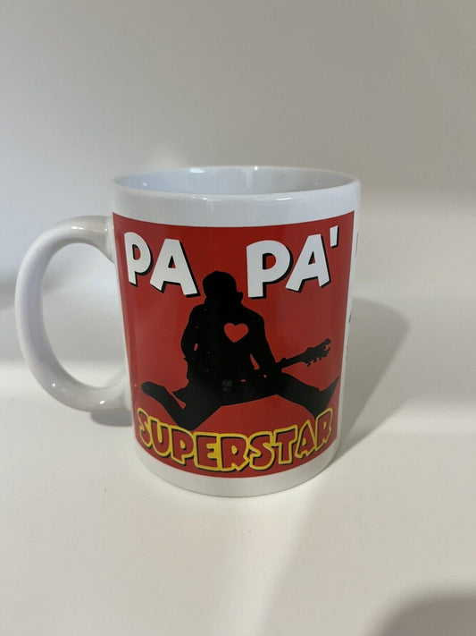 tazza festa del papà auguri super star