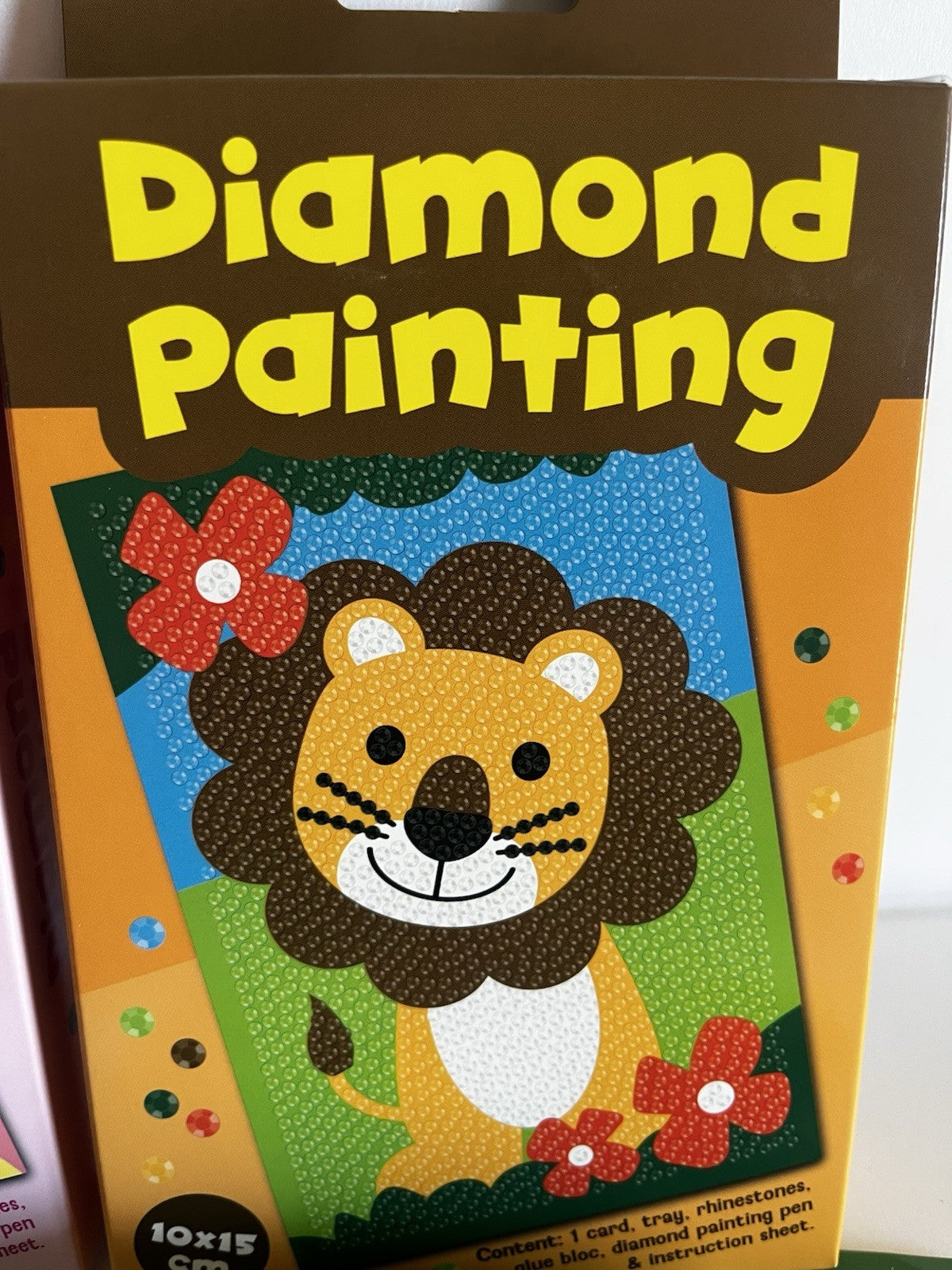 diamond painting diamanti 10x15 kit per bambini 4 assortiti gioco