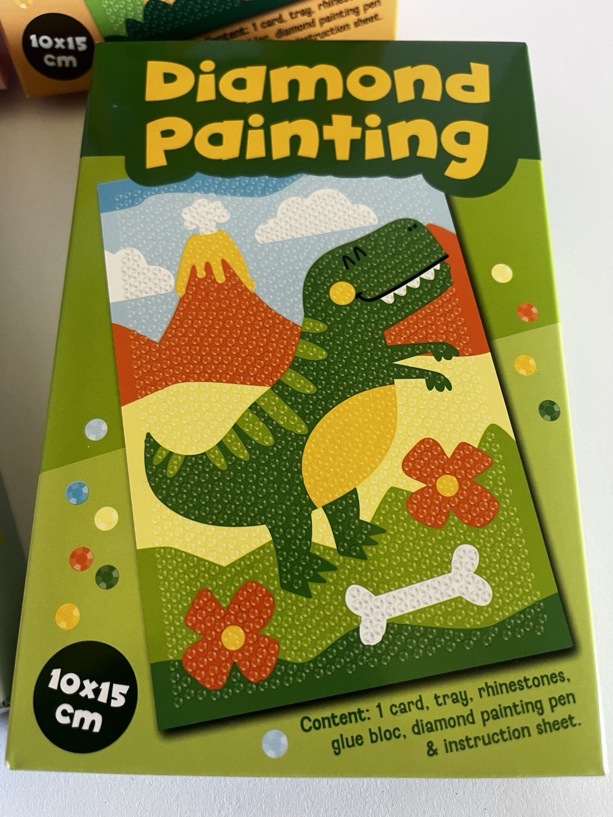 diamond painting diamanti 10x15 kit per bambini 4 assortiti gioco