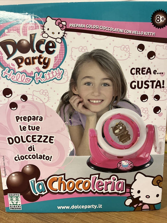chocoleria dolce party hello kitty crea cioccolata