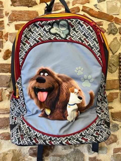 ZAINO SCUOLA PETS ANIMALI SCUOLA TRE ZIP CAPIENTE LEMPO LIBERO