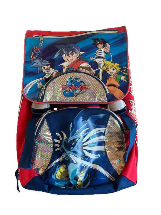 zaino scuola elementare bambini Beyblade sj gang