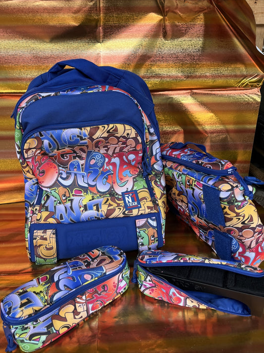 zaino scuola viaggio sport XROLLEY trolley tracolla ruote removibili tempo libero