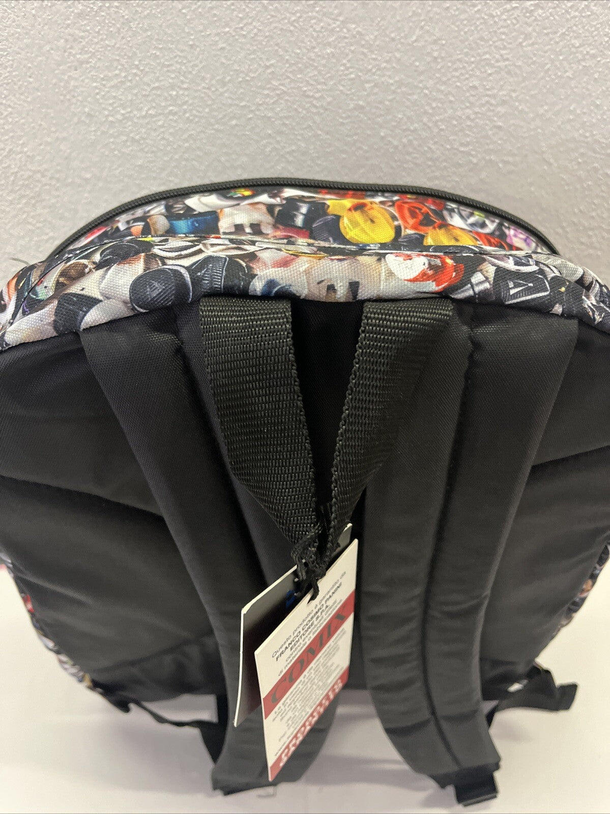 ZAINO COMIX FANTASIA TAPPI 3 Zip SCUOLA RAGAZZI VACANZA PANINI