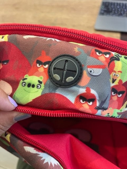 ZAINO SCUOLA ANGRY BIRDS SCUOLA ZIP CAPIENTE LEMPO LIBERO UCCELLI