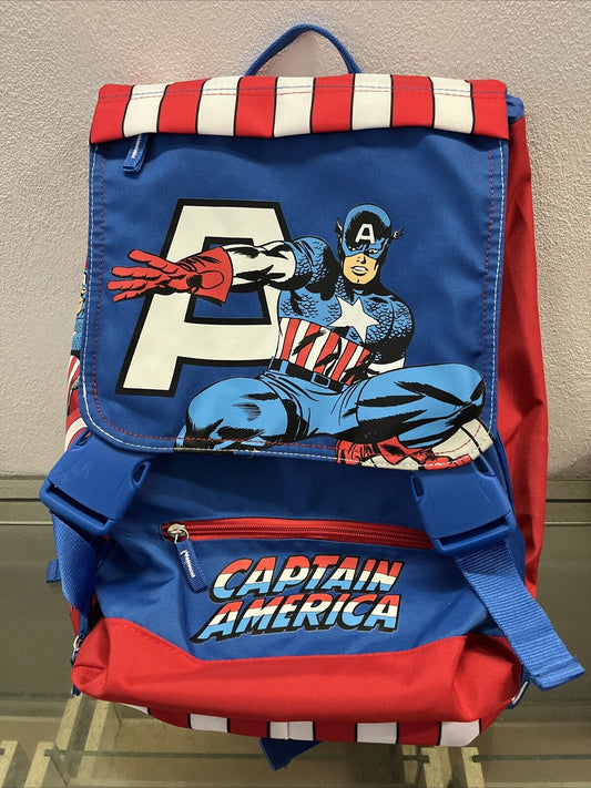 Zaino marvel avengers capitan america scuola sdoppiabile capiente